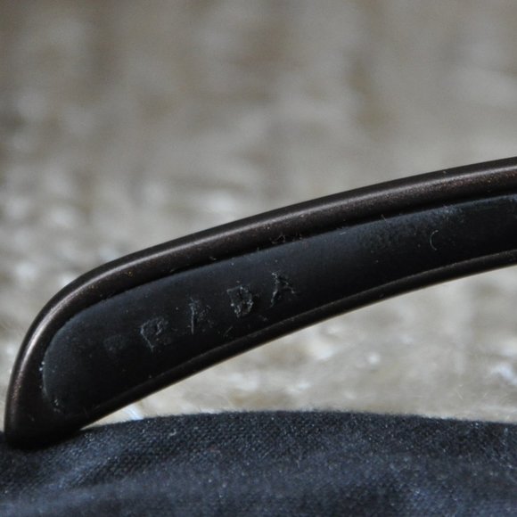 PRADA LINEA ROSSA SPS 541 Brown (Prescription) Sunglasses Frames Hard Shell Case - Picture 9 of 16